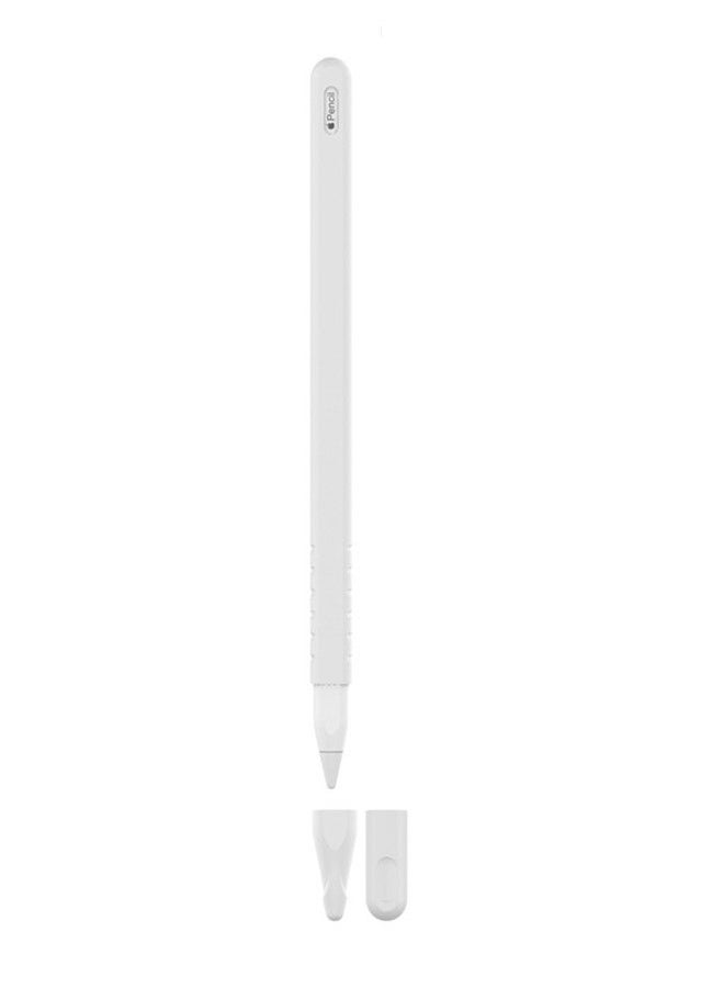 Generic Sleeve Case Cover For Apple Pencil 2nd Generation White 