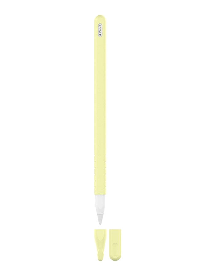 Generic - Sleeve Case Cover For Apple Pencil 2nd Generation Yellow - Image 1