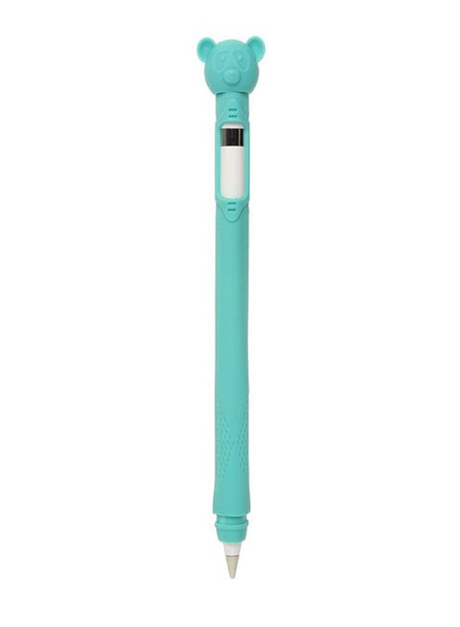 Protecting Cartoon Cap Bumper Case Cover For Apple Pencil Mint Green