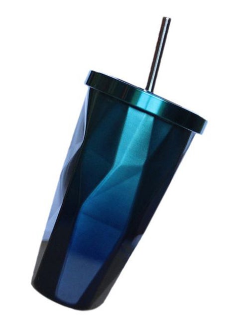 Insulated Travel Coffee Thermal Cup Blue