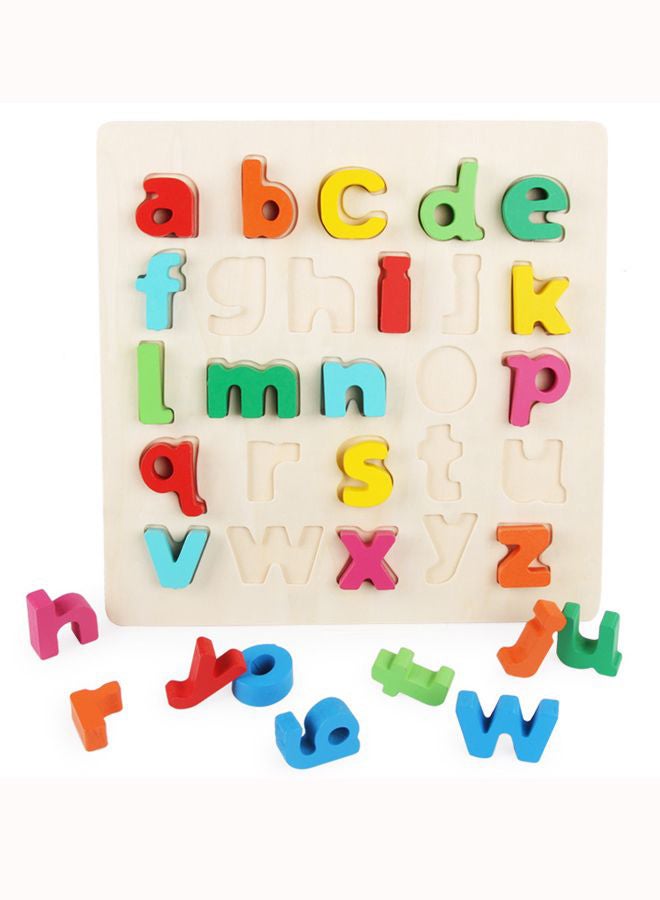 Wooden Alphabet Puzzle Board