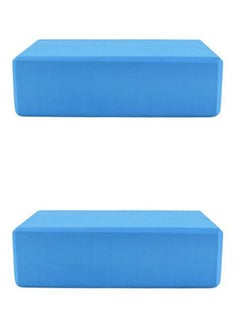 2PCS Yoga Blocks Foam Brick Fitness Exercise Stretch Gym Pilates Tool - Blackish Green main image 1