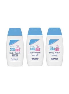 Sebamed Pack of 3 Extra Soft Baby Wash 