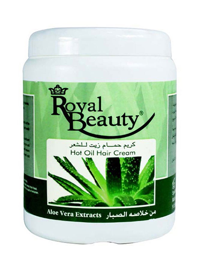Royal Beauty - Aloe Vera Extract Hot Oil Hair Cream 1000ml - Image 1