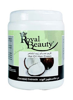 Royal Beauty Coconut Extract Hot Oil Hair Cream 1000ml 