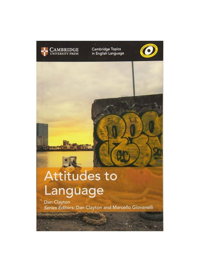 Attitudes To Language Paperback English by Dan Clayton - 2018