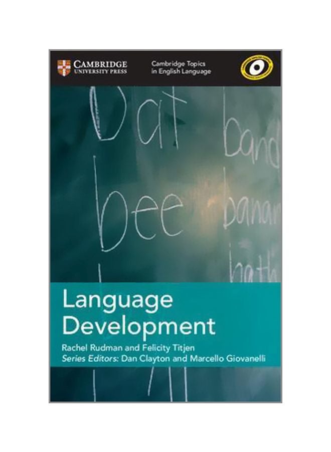 Language Development Paperback English by Rachel Rudman - 2018