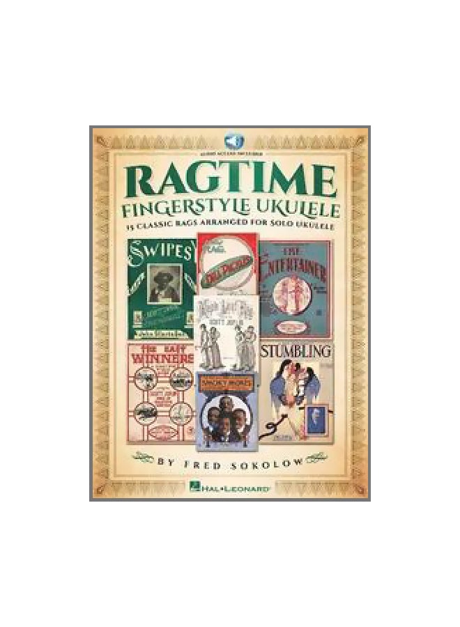 Ragtime Fingerstyle Ukulele paperback english - 25 July 2018 
