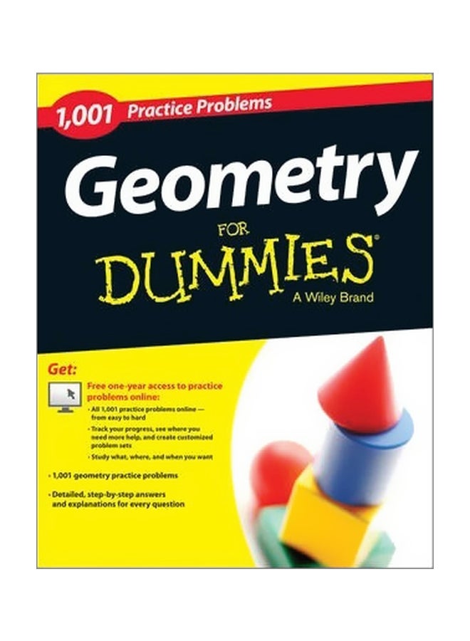Geometry For Dummies: 1, 001 Practice Problems Paperback English by Allen Ma - 04-May-15