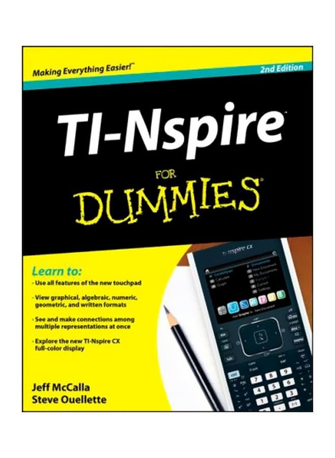 null - TI-Nspire For Dummies Paperback English by Jeff McCalla - 07-Jun-11 - Image 1