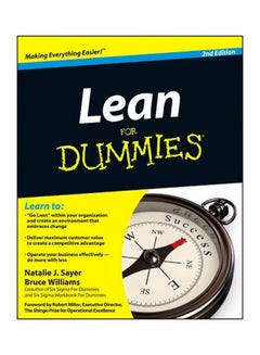Lean For Dummies Paperback English by Natalie J. Sayer - 10-Apr-12