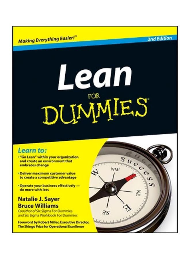 null - Lean For Dummies Paperback English by Natalie J. Sayer - 10-Apr-12 - Image 1