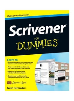 Scrivener For Dummies Paperback English by Gwen Hernandez - 28-Sep-12 
