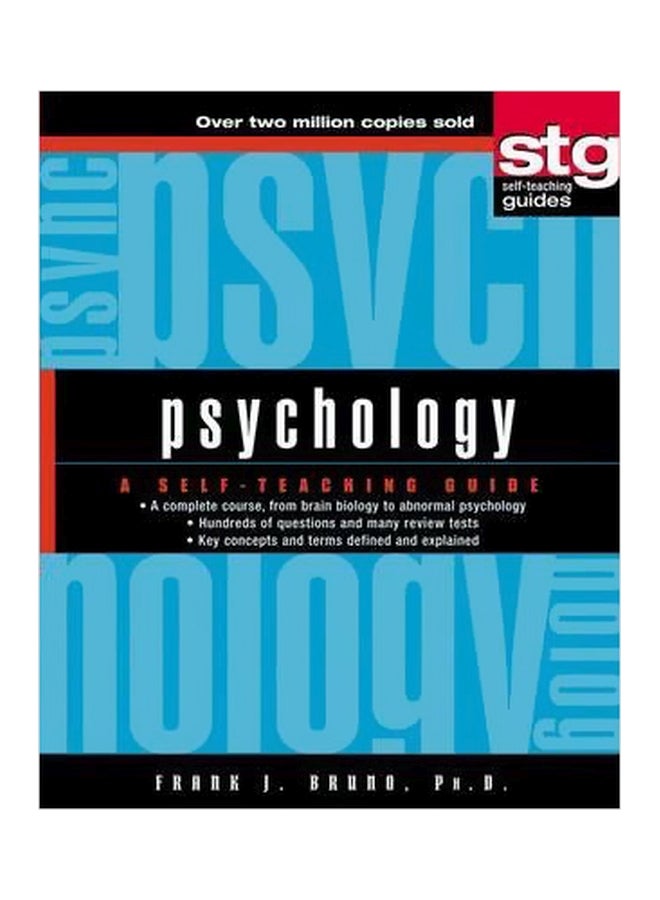Psychology: A Self-Teaching Guide Paperback English by Frank J. Bruno - 14-Aug-02 
