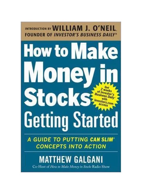 How To Make Money In Stocks Getting Started Paperback English by Matthew Galgani - 10-Jul-13