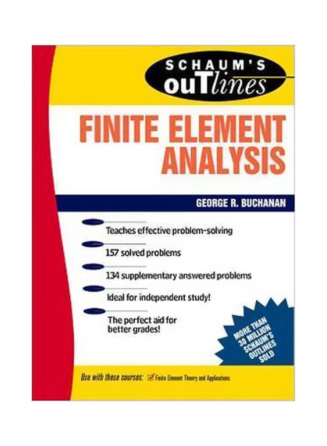 Finite Element Analysis Paperback English by George R. Buchanan - 01-Jan-95