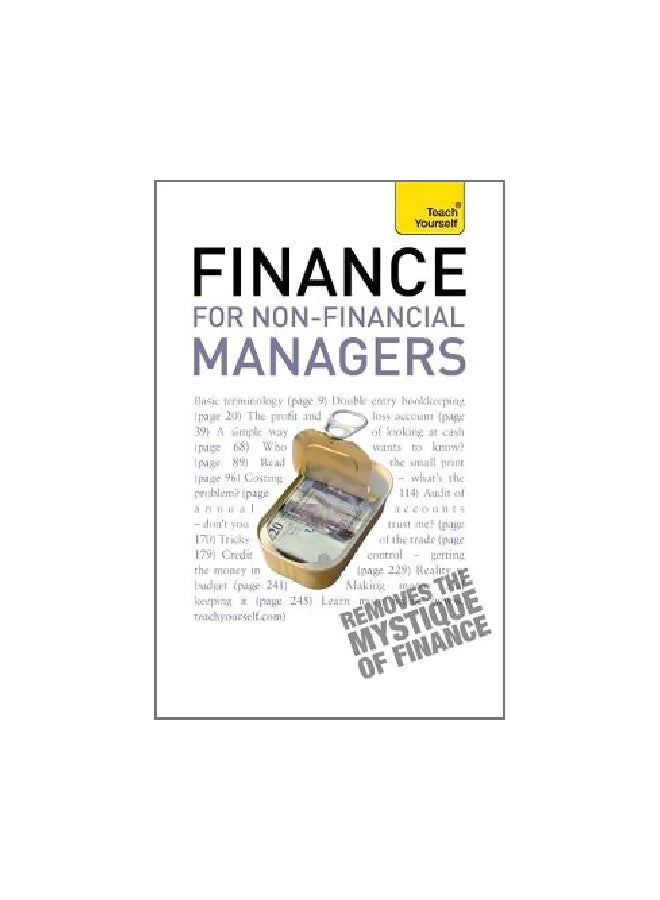 null - Finance For Non-Financial Managers Paperback English by Roger Mason - 24-Sep-10 - Image 1