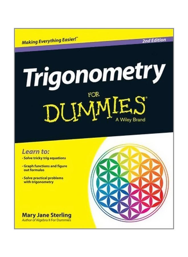 Trigonometry For Dummies Paperback English by Mary Jane Sterling - 24-Feb-14 