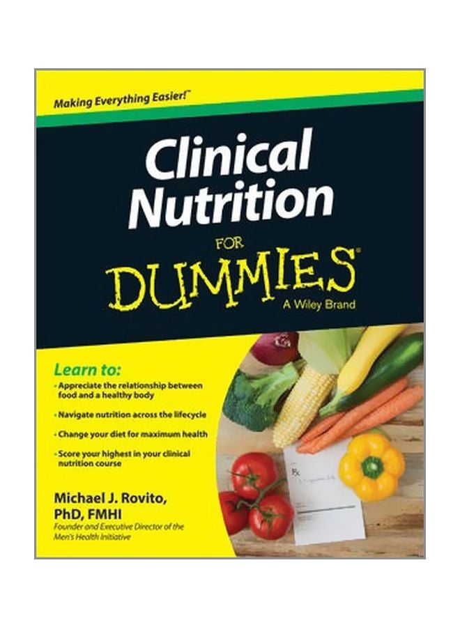 Clinical Nutrition For Dummies Paperback English by Michael J. Rovito - 11-Mar-14