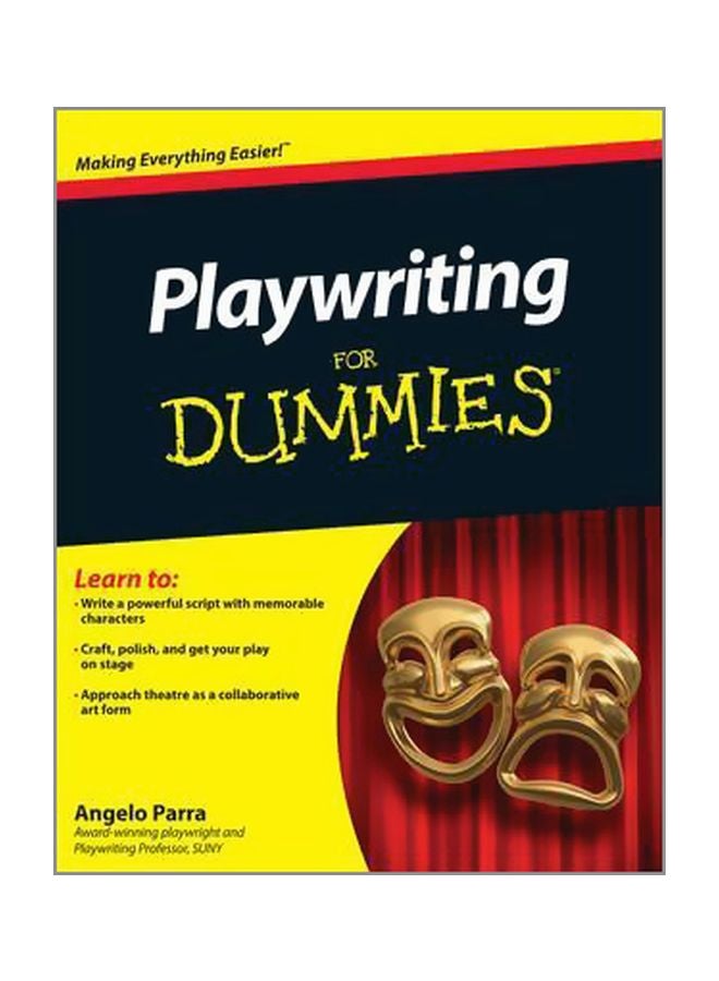 Playwriting For Dummies Paperback English by Angelo Parra - 02-Aug-11