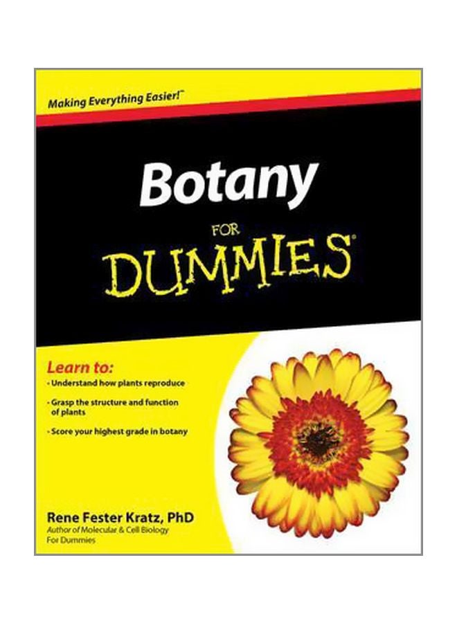 Botany For Dummies Paperback English by Rene Fester Kratz - 12-Jul-11