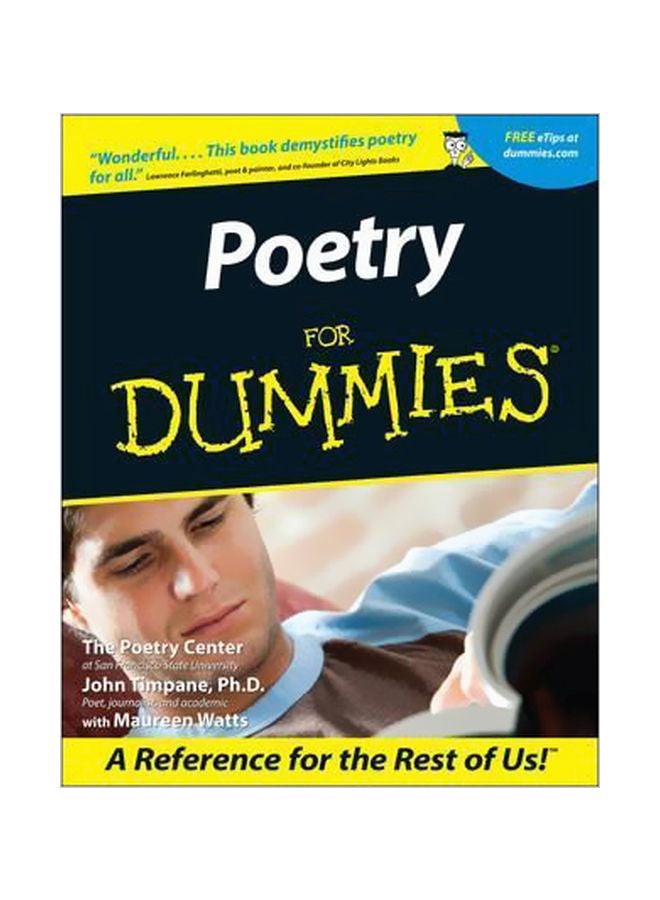 Poetry For Dummies Paperback English by John Timpane - 15-May-01