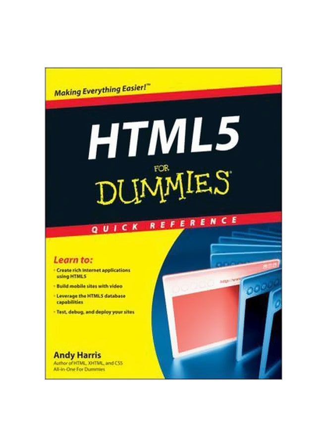 HTML5 For Dummies Quick Reference Paperback English by Andy Harris - 17 May 2011