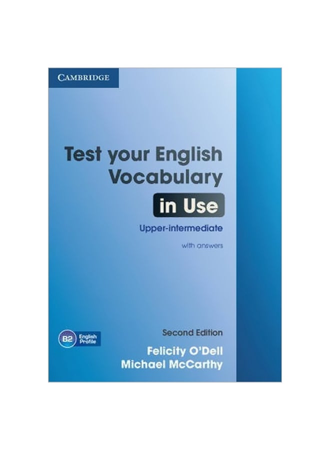اختبر مفردات اللغة الإنجليزية في الاستخدام - مستوى فوق المتوسط مع الإجابات