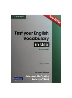 Test Your English Vocabulary In Use Advance With Answers Paperback English by Michael J. McCarthy - 20 January 2014