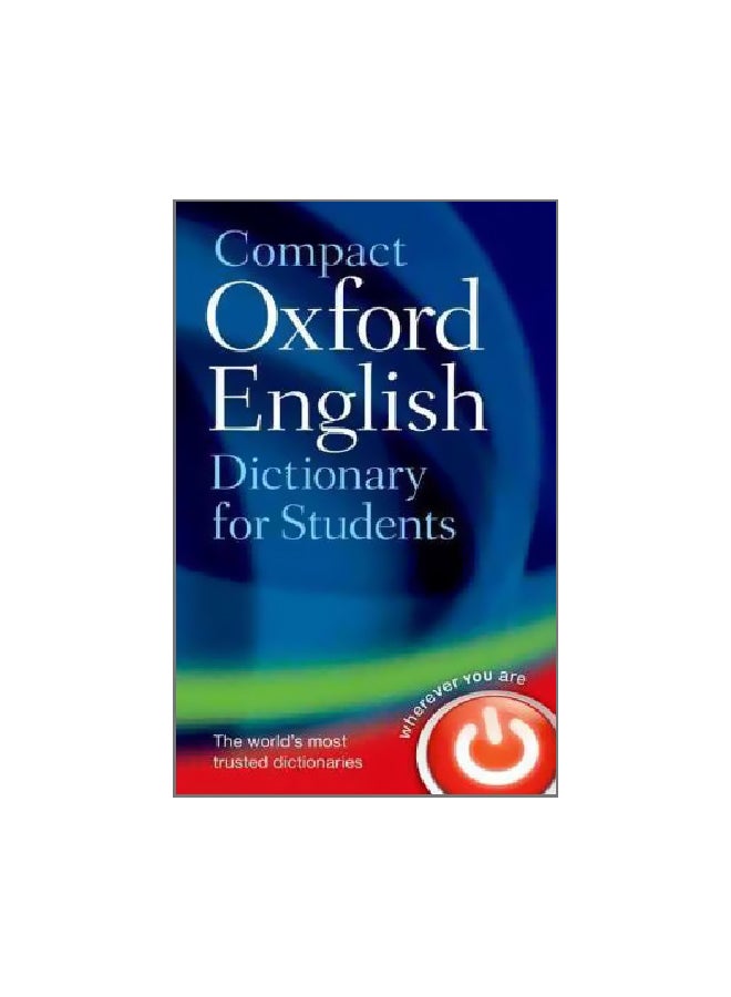 Compact Oxford English Dictionary For University And College Students Paperback English by Oxford Dictionaries - 3 August 2006