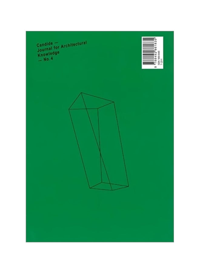 Candide: 4: Journal For Architectural Knowledge Paperback English by Axel Sowa - 1 October 2011 