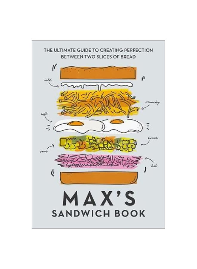 Max's Sandwich Book : The Ultimate Guide To Creating Perfection Between Two Slices Of Bread Hardcover English by Max Halley - 17 May 2018 