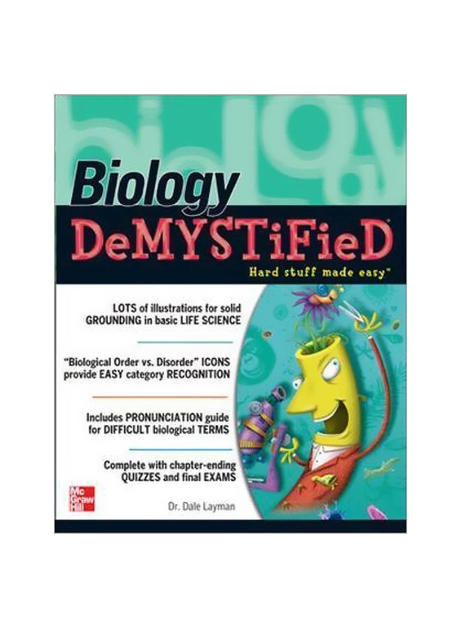 Biology Demystified Paperback English by Dale Layman - 16 August 2003