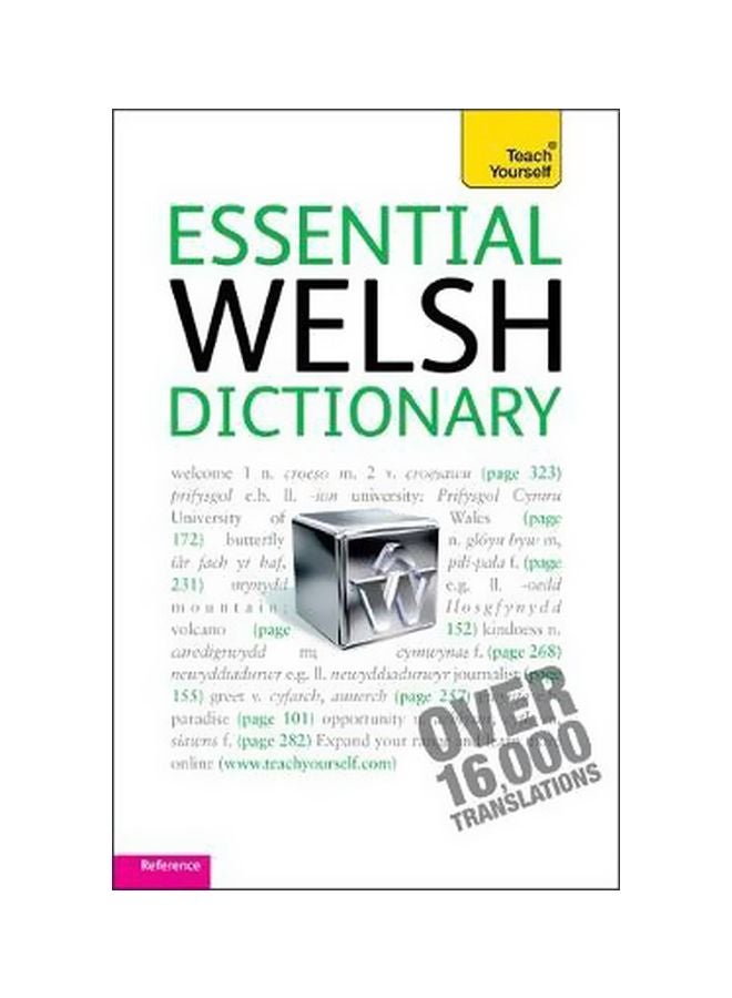 Essential Welsh Dictionary: Teach Yourself Over 16000 Translation Paperback English by Edwin C. Lewis - 25 June 2010 