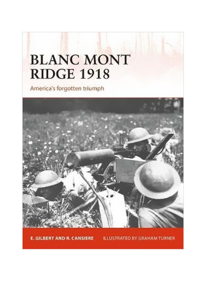 Blanc Mont Ridge 1918 Paperback English by Romain Cansiere - 26 July 2018