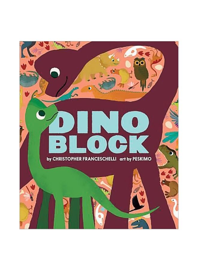 Dinoblock Board Book English by Christophe Franceschelli - 30 June 2015