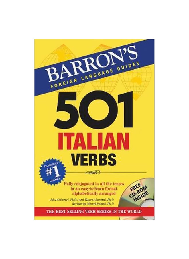 501 Italian Verbs Paperback English by Marcel Danesi - 1 August 2015