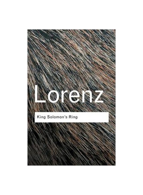 King Solomon's Ring Paperback English by Konrad Lorenz - 1 September 2002