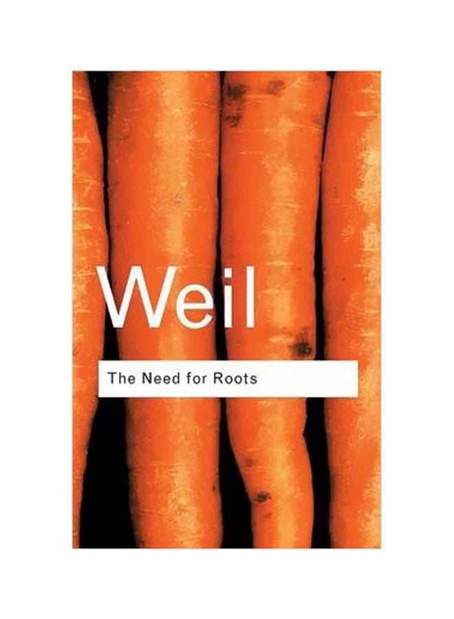 The Need For Roots Paperback English by Simone Weil - 11 November 2001