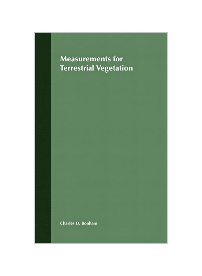 Measurements For Terrestrial Vegetation hardcover english - 09-08-1989