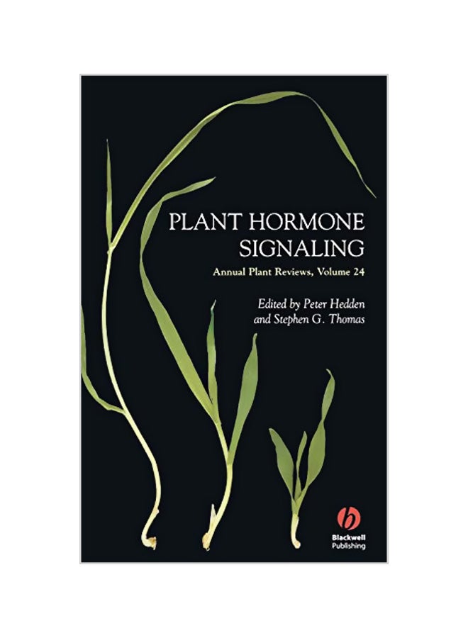 Annual Plant Reviews, Plant Hormone Signaling hardcover english - 11-09-2006