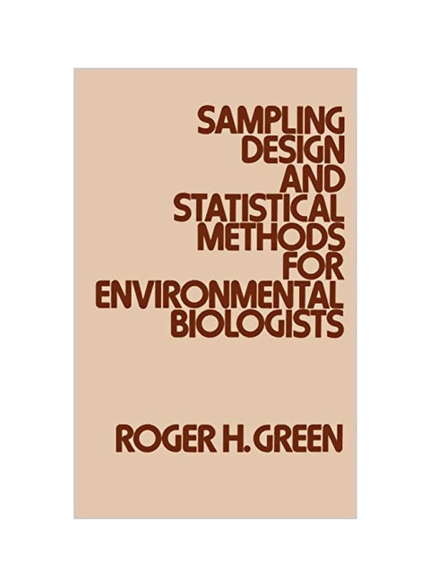 Sampling Design And Statistical Methods For Environmental Biologists hardcover english - 01-05-1979