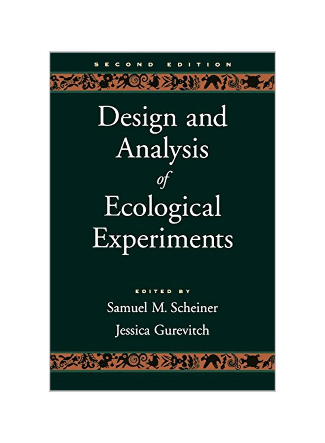 Design And Analysis Of Ecological Experiments paperback english - 24-05-2001 