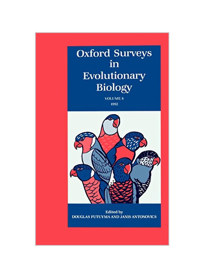 Oxford Surveys In Evolutionary Biology Volume 8 hardcover english - 08-10-1992