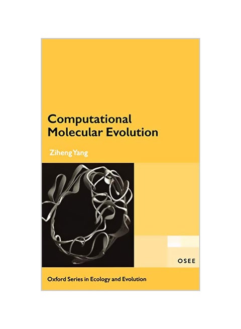 Computational Molecular Evolution hardcover english - 30-11-2006