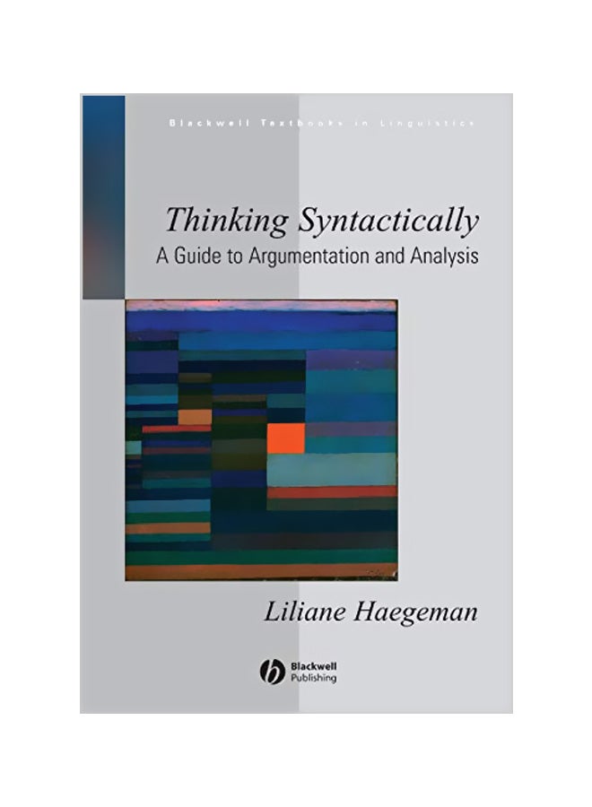 Thinking Syntactically paperback english - 22-04-2009 