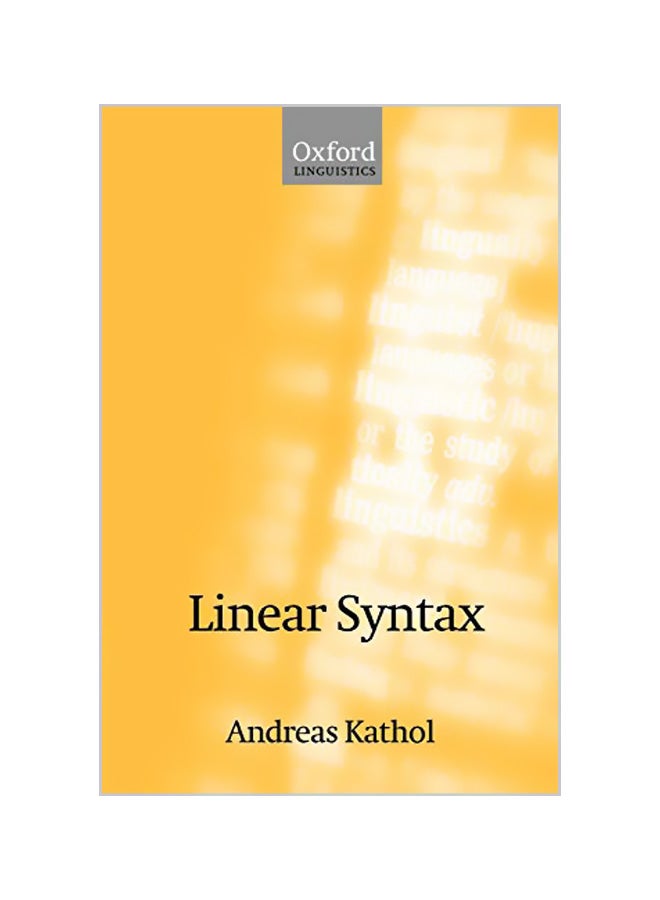 Linear Syntax paperback english - 07-10-2004