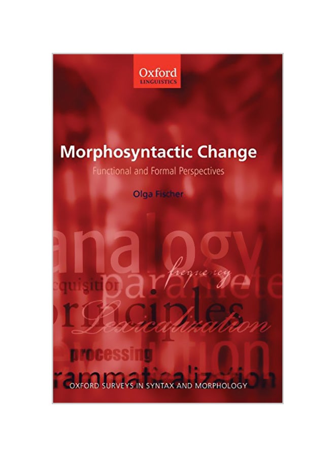 null - Morphosyntactic Change: Functional And Formal Perspectives hardcover english - 01-03-2007 - Image 1