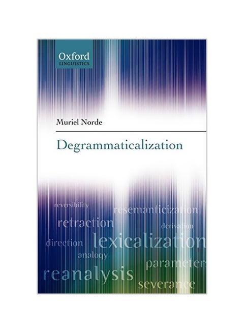 Degrammaticalization paperback english - 23-11-2009