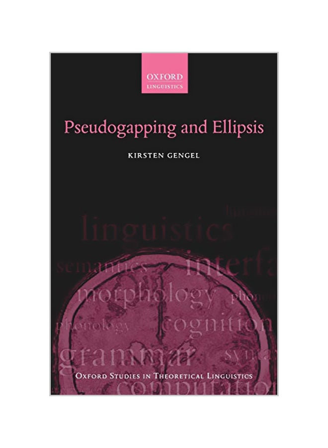 Pseudogapping And Ellipsis paperback english - 08-10-2013